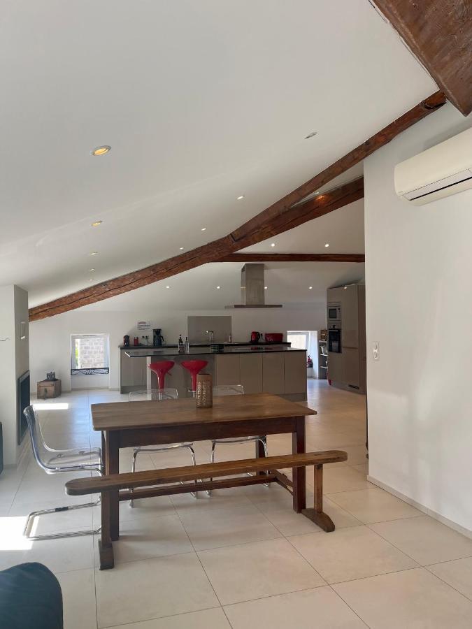 Grand Appartement Style Loft Bord De Mer Propriano  Exterior foto
