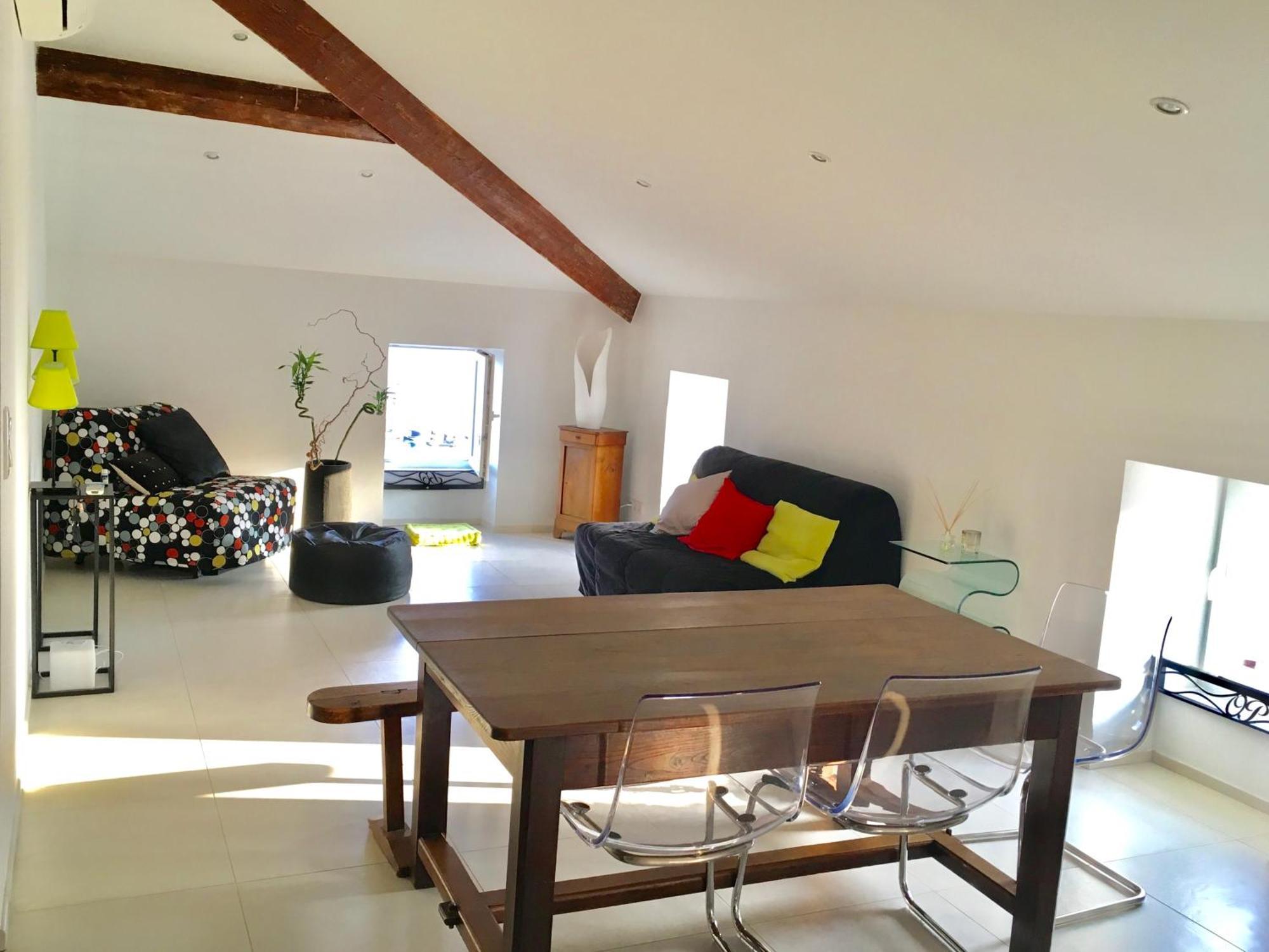 Grand Appartement Style Loft Bord De Mer Propriano  Exterior foto